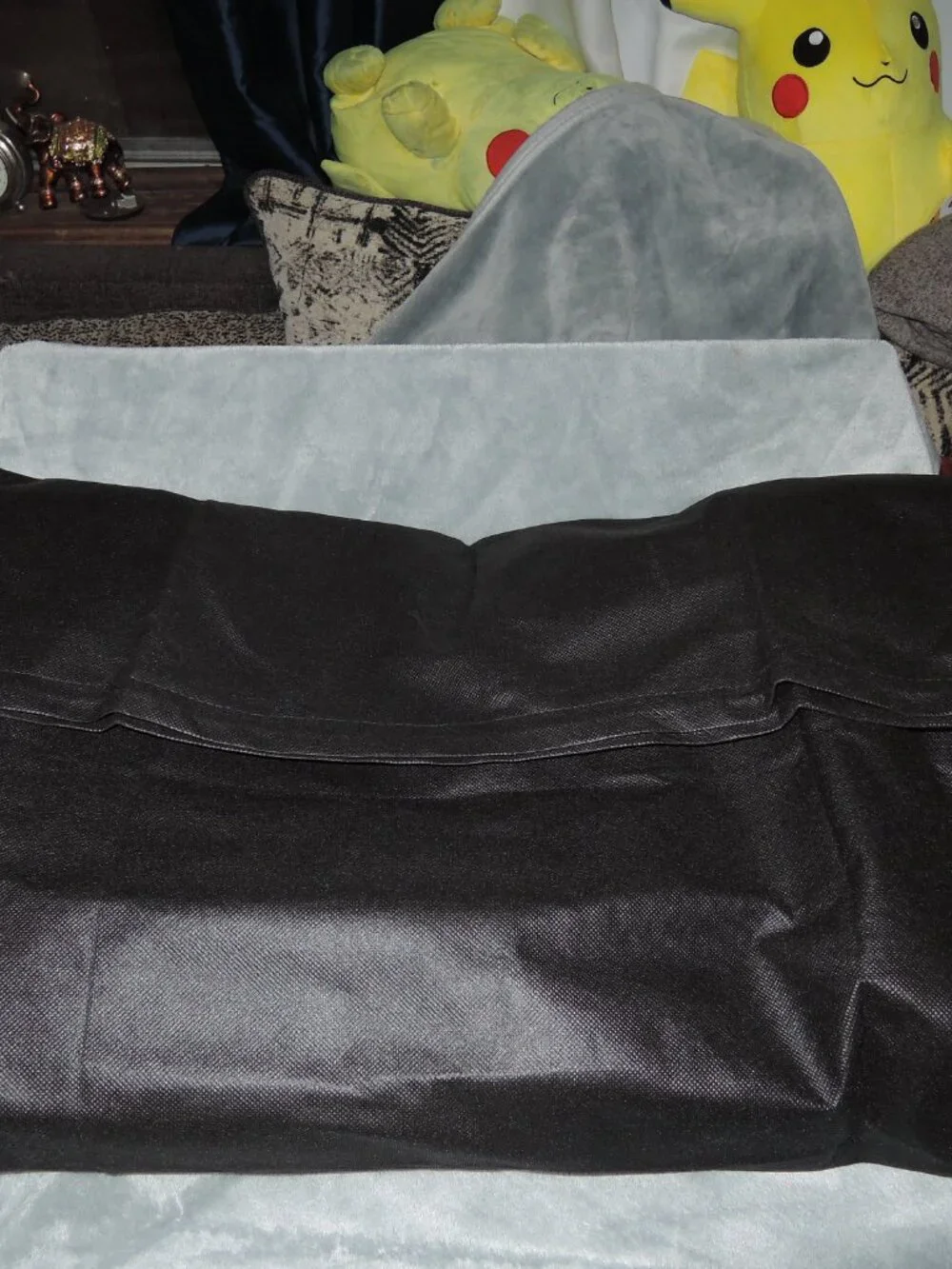 Bodhi Laptop Bag Gray with Light Gray Stripes Black Trim